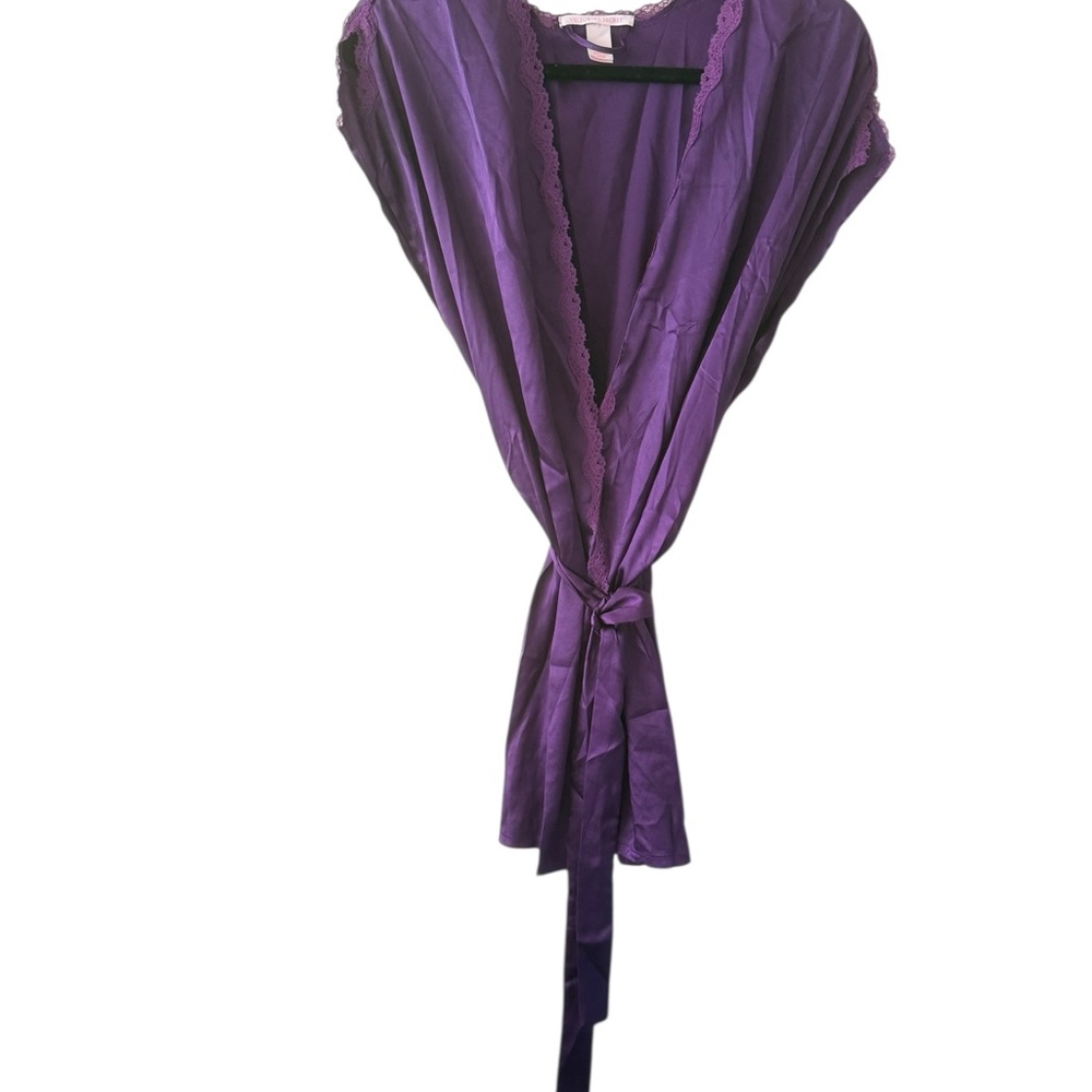 Victoria's Secret Deep Purple Robe.